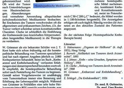 Artikel: Homöopathie und Krebsbehandlung, Teil 1, Seite 3